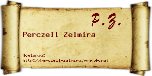 Perczell Zelmira névjegykártya